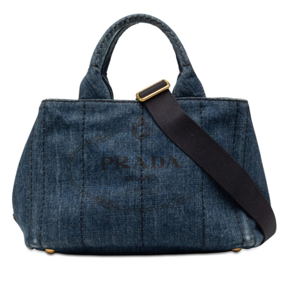 PRADA Blue Shoulder Bag